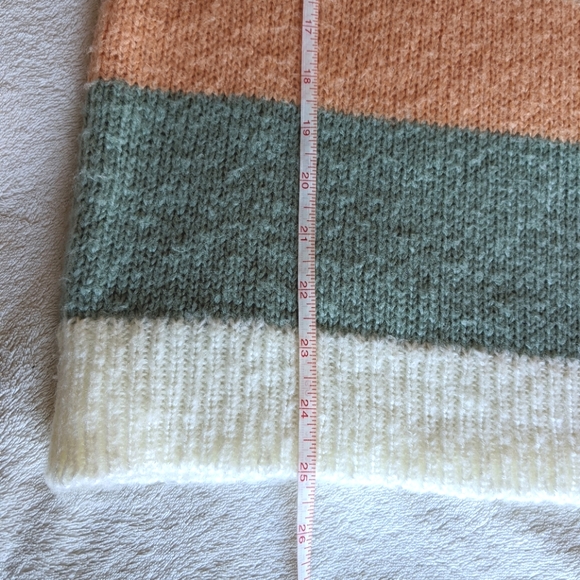 O’Neill Striped Floyd Sweater Orange Blue Green - Picture 10 of 10